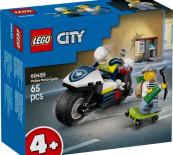 LEGO City 60455 Погоня на поліцейському мотоциклі (65 деталей)