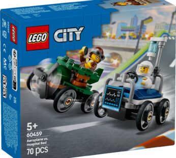LEGO City 60459 Літак проти лікарняного ліжка (70 деталей)
