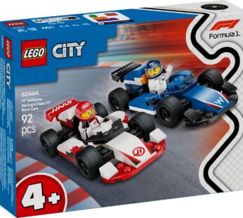 LEGO City 60464 Автомобілі F1 Williams Racing та Haas (92 деталі)