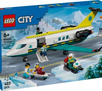 LEGO City 60465 Літак швидкої допомоги (403 деталі)