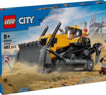 LEGO City 60466 Жовтий бульдозер (682 деталі)
