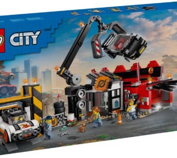LEGO City 60472 Звалище з автомобілями (871 деталь)