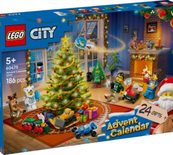 LEGO City 60475 Адвент-календар City 2025 (186 деталей)
